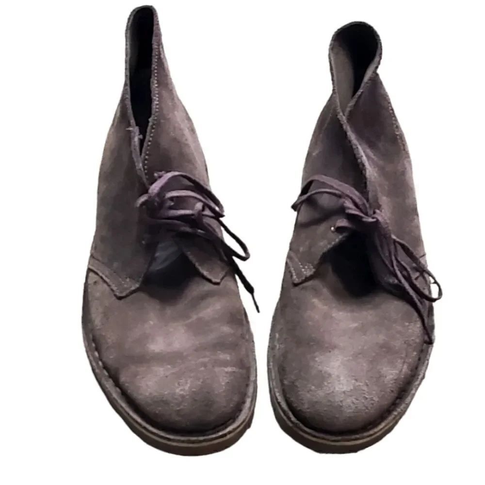 Clark Brown Suede Dress Boots